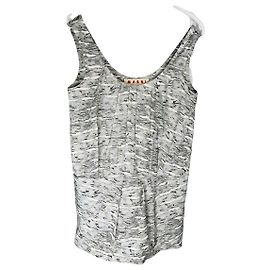 Haut en coton gris Marni Gris