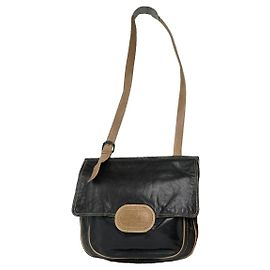 Loewe Amazona Black Leather Handbag Black