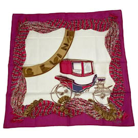 Céline Cachecol de seda rosa Celine Rosa