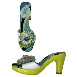 Emilio Pucci Other Leather Heel Blue