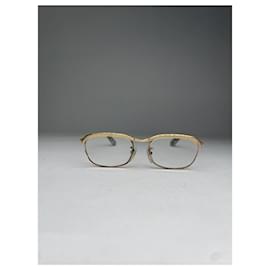 Autre Marque-NON SIGNE / UNSIGNED Sunglasses T.  Metal-Golden