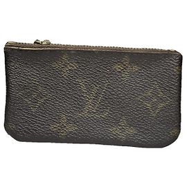 Borsa in pelle marrone Louis Vuitton Marrone
