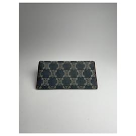 Céline-CELINE Wallets T.  Denim - Jeans-Blue