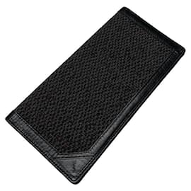 Schwarze Lederhandtasche von Yves Saint Laurent Schwarz