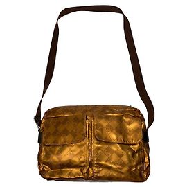 Valentino Garavani Brown Polyester Handbag Brown