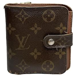 Louis Vuitton-LOUIS VUITTON Wallets T.  Leather-Brown