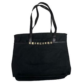 Salvatore Ferragamo Wanda Black Polyester Handbag Black