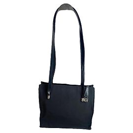 Sac à main en polyester noir de Loewe Noir