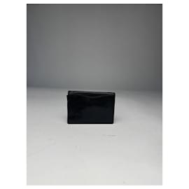 Dior-Dior Diorama Black Leather Purse-Black