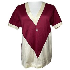 Emilio Pucci Burgundy Wool Top Dark red
