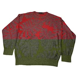 Yves Saint Laurent-YVES SAINT LAURENT Knitwear & sweatshirts T.International M Polyester-Red