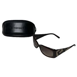 Occhiali da sole in plastica marroni Givenchy Marrone