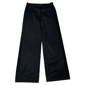 Fendi Black Polyester Trouser Black