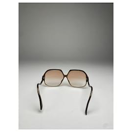 Yves Saint Laurent-YVES SAINT LAURENT Sunglasses T.  Plastic-Brown