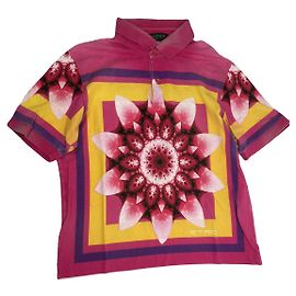 Polo in cotone rosa Etro Rosa
