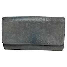 Céline-CELINE Wallets T.  Leather-Navy blue