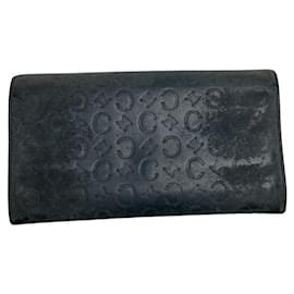 Céline-CELINE Wallets T.  Leather-Navy blue