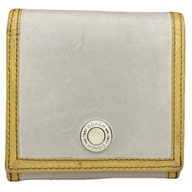 Coach White Leather Wallet White