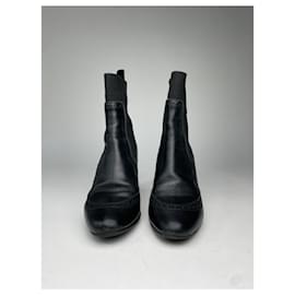Balenciaga-BALENCIAGA Boots T.EU 36 Leather-Black