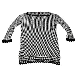 Schwarze Polyester-Strickware von Jean Paul Gaultier Schwarz