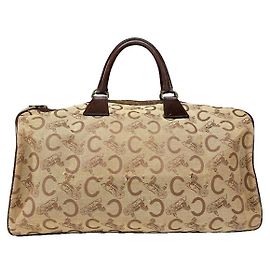 Céline Bolsa de couro bege Celine SAC 16 BESACE Bege