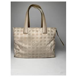 Chanel-CHANEL Handbags T.  Polyester-Beige