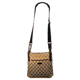 Gucci Ophidia Beige Leather Bag Beige