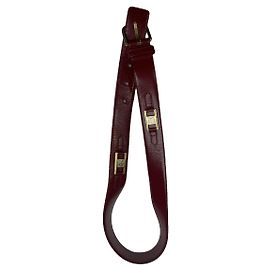 Cinto de couro bordô Givenchy Bordeaux