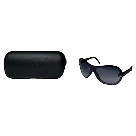 Occhiali da sole in plastica nera Chanel Nero