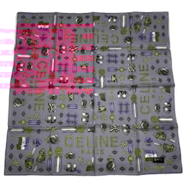Céline-CELINE Scarves T.  Silk-Pink