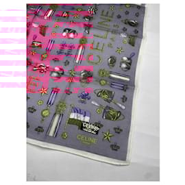 Céline-CELINE Scarves T.  Silk-Pink