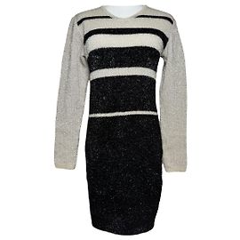 Balenciaga Black Polyester Dresse Black