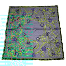 Céline-CELINE Scarves T.  Silk-Green