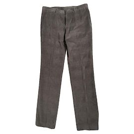 Hugo Boss Pantaloni in cotone grigi Boss Grigio