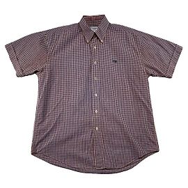 Camisa de algodão multicolorida Yves Saint Laurent Multicor