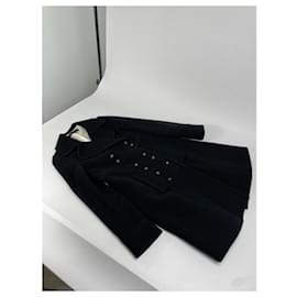 Marc Jacobs-MARC JACOBS Trench coats T.International XS Wool-Dark grey