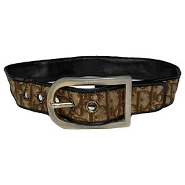 Dior Saddle Beige Leather Belt Beige