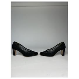 Balenciaga-BALENCIAGA Heels T.EU 36 Leather-Black
