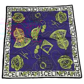 Céline-CELINE Scarves T.  Silk-Purple
