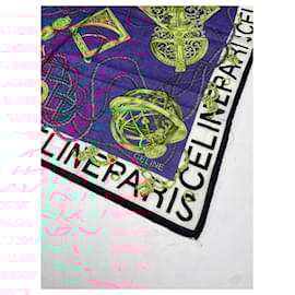 Céline-CELINE Scarves T.  Silk-Purple
