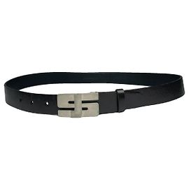 Cinto de couro preto Jil Sander Preto