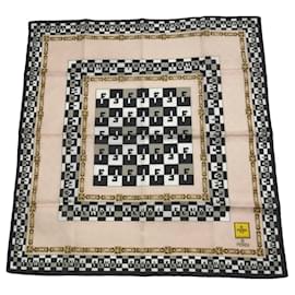 Fendi-FENDI Scarves T.  Silk-Brown