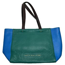 Bolsa de couro verde Marc by Marc Jacobs Verde