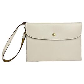 Stella Mc Cartney Clutch de couro branco Falabella da Stella McCartney Branco