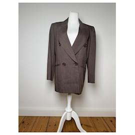Dior-DIOR Trench coats T.International L Wool-Brown