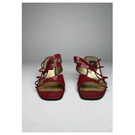 Fendi-FENDI Heels T.EU 35.5 Patent leather-Red