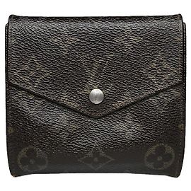 Louis Vuitton Koala Brown Leather Wallet Brown