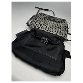 Fendi-Sacs à main FENDI T. Coton-Noir