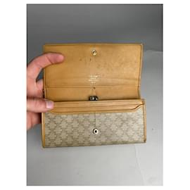 Céline-CELINE Wallets T.  Leather-Beige