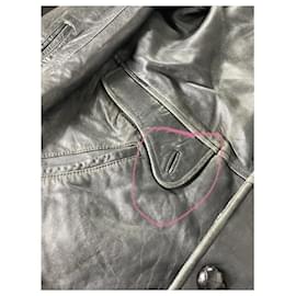 Autre Marque-KANSAI YAMAMOTO Coats T.International L Leather-Black